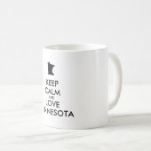  KEEP CALM EN VERLIES MINNESOTA KOFFIEMOK (Voorkant rechts)