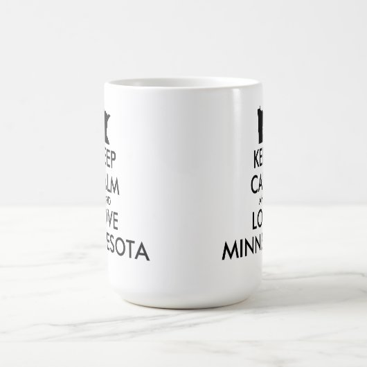  KEEP CALM EN VERLIES MINNESOTA KOFFIEMOK (Center)