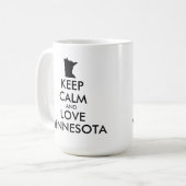  KEEP CALM EN VERLIES MINNESOTA KOFFIEMOK (Voorkant links)