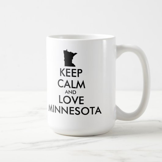  KEEP CALM EN VERLIES MINNESOTA KOFFIEMOK (Rechts)