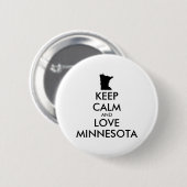 KEEP CALM EN VERLIES MINNESOTA RONDE BUTTON 5,7 CM (Voorkant /achterkant)