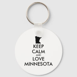 KEEP CALM EN VERLIES MINNESOTA SLEUTELHANGER
