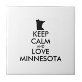  KEEP CALM EN VERLIES MINNESOTA TEGELTJE (Voorkant)