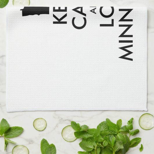  KEEP CALM EN VERLIES MINNESOTA THEEDOEK (Gevouwen)