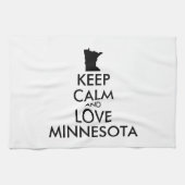  KEEP CALM EN VERLIES MINNESOTA THEEDOEK (Horizontaal)