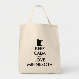  KEEP CALM EN VERLIES MINNESOTA TOTE BAG