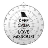  KEEP CALM EN VERLIES MISSOURI DARTBORD (Voorkant)