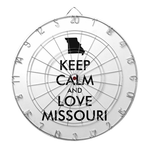  KEEP CALM EN VERLIES MISSOURI DARTBORD (Voorkant)
