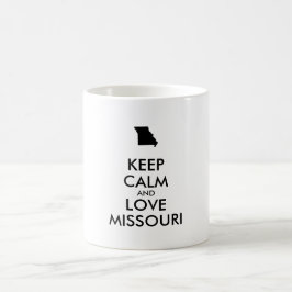 KEEP CALM EN VERLIES MISSOURI KOFFIEMOK