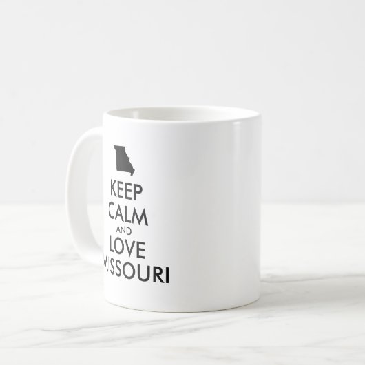  KEEP CALM EN VERLIES MISSOURI KOFFIEMOK (Voorkant links)