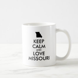 KEEP CALM EN VERLIES MISSOURI KOFFIEMOK