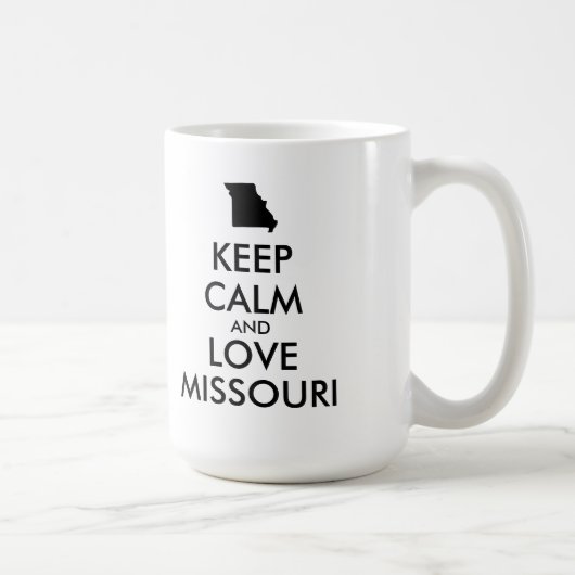  KEEP CALM EN VERLIES MISSOURI KOFFIEMOK (Rechts)