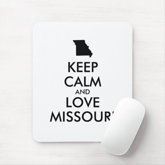  KEEP CALM EN VERLIES MISSOURI MUISMAT (Met muis)