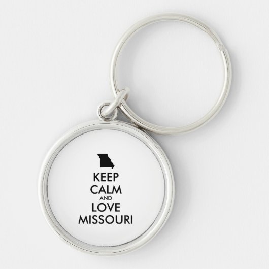  KEEP CALM EN VERLIES MISSOURI SLEUTELHANGER (Voorkant)