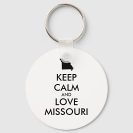 KEEP CALM EN VERLIES MISSOURI SLEUTELHANGER