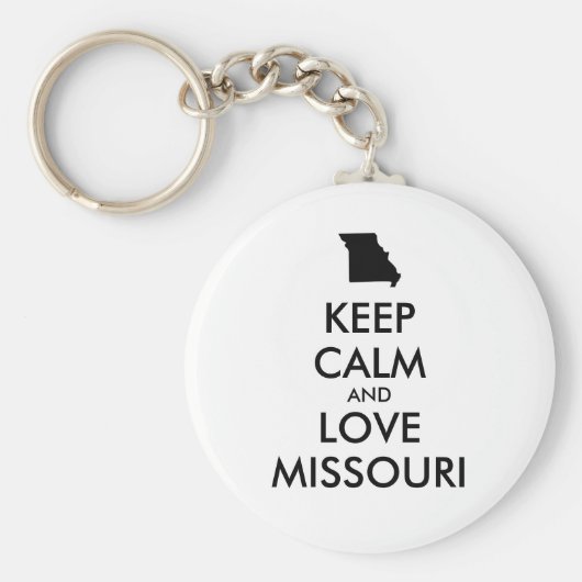  KEEP CALM EN VERLIES MISSOURI SLEUTELHANGER (Voorkant)