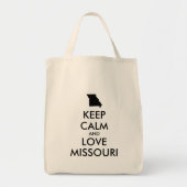  KEEP CALM EN VERLIES MISSOURI TOTE BAG (Voorkant)
