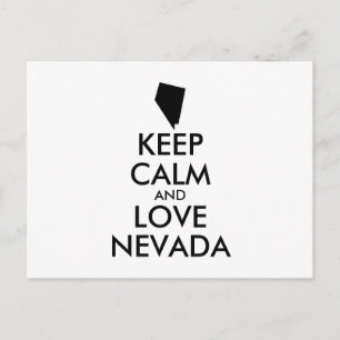 KEEP CALM EN VERLIES NEVADA BRIEFKAART