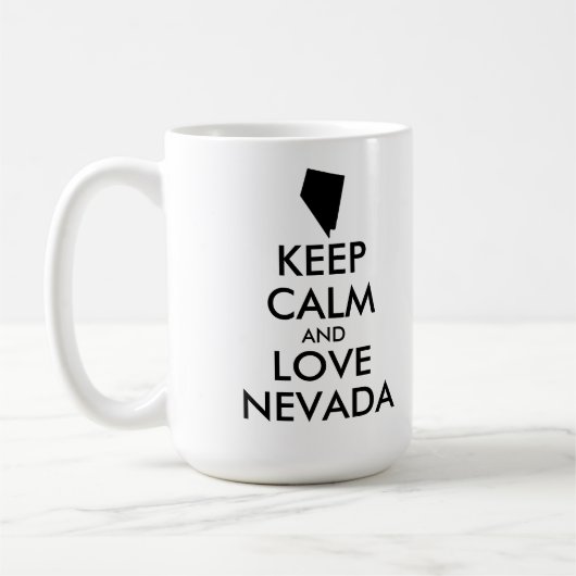  KEEP CALM EN VERLIES NEVADA KOFFIEMOK (Links)