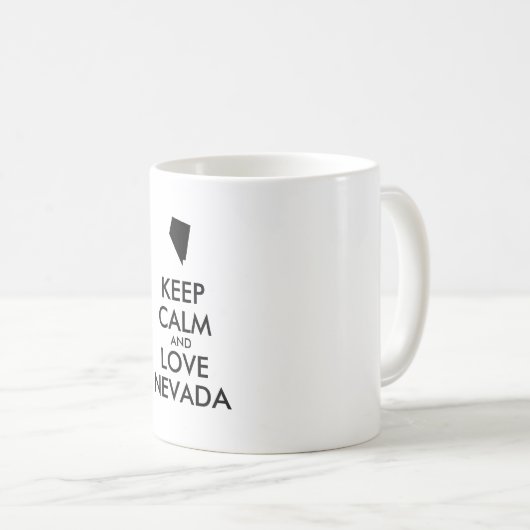  KEEP CALM EN VERLIES NEVADA KOFFIEMOK (Voorkant rechts)