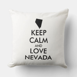 KEEP CALM EN VERLIES NEVADA KUSSEN