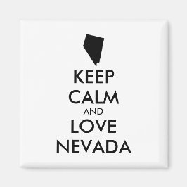  KEEP CALM EN VERLIES NEVADA MAGNEET