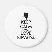  KEEP CALM EN VERLIES NEVADA MAGNEET (Voorkant)