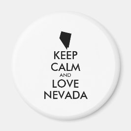  KEEP CALM EN VERLIES NEVADA MAGNEET