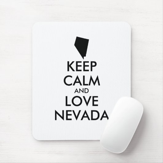  KEEP CALM EN VERLIES NEVADA MUISMAT (Met muis)