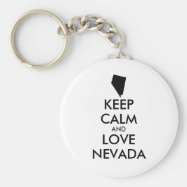  KEEP CALM EN VERLIES NEVADA SLEUTELHANGER