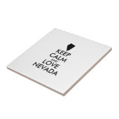  KEEP CALM EN VERLIES NEVADA TEGELTJE (Zijkant)