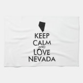  KEEP CALM EN VERLIES NEVADA THEEDOEK (Horizontaal)