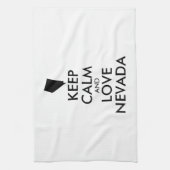  KEEP CALM EN VERLIES NEVADA THEEDOEK (Verticaal)