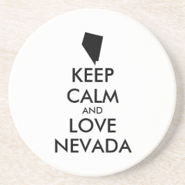  KEEP CALM EN VERLIES NEVADA ZANDSTEEN ONDERZETTER