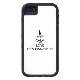  KEEP CALM EN VERLIES NIEUWE HAMPSHIRE iPhone 11 HOESJE