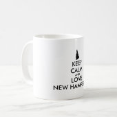  KEEP CALM EN VERLIES NIEUWE HAMPSHIRE KOFFIEMOK (Voorkant links)