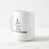  KEEP CALM EN VERLIES NIEUWE HAMPSHIRE KOFFIEMOK (Voorkant links)