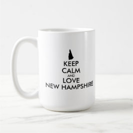  KEEP CALM EN VERLIES NIEUWE HAMPSHIRE KOFFIEMOK