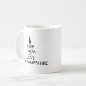 KEEP CALM EN VERLIES NIEUWE HAMPSHIRE KOFFIEMOK (Voorkant links)