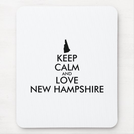  KEEP CALM EN VERLIES NIEUWE HAMPSHIRE MUISMAT (Voorkant)