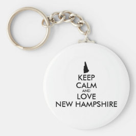  KEEP CALM EN VERLIES NIEUWE HAMPSHIRE SLEUTELHANGER