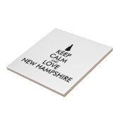  KEEP CALM EN VERLIES NIEUWE HAMPSHIRE TEGELTJE (Zijkant)