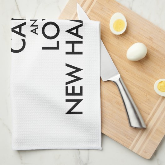  KEEP CALM EN VERLIES NIEUWE HAMPSHIRE THEEDOEK (Quarter Fold)