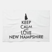  KEEP CALM EN VERLIES NIEUWE HAMPSHIRE THEEDOEK (Horizontaal)
