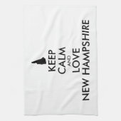  KEEP CALM EN VERLIES NIEUWE HAMPSHIRE THEEDOEK (Verticaal)