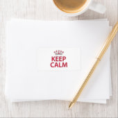 Keep Calm Etiket (Insitu)