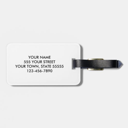 KEEP CALM Hipster Dog Geek Doberman Travel Label Bagagelabel (Achterkant horizontaal)