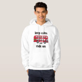 keep calm  hoodie (Voorkant volledig)