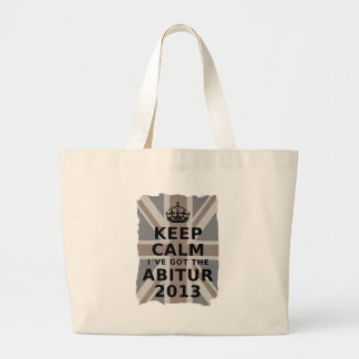 KEEP CALM I´VE GOT THE ABITUR 2013 GROTE TOTE BAG