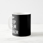 Keep Calm I'm A Gooner T-shirt Koffiemok (Voorkant links)